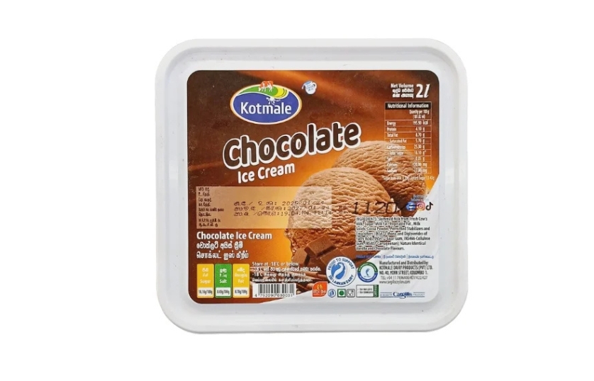 KOTMALE CHOCOLATE  ICE CREAM 2L