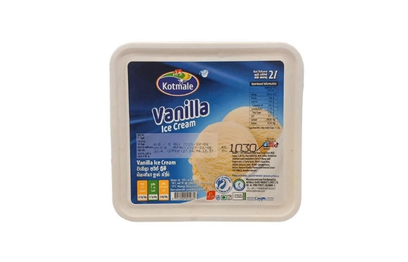 KOTMALE VANILLA ICE CREAM 2L
