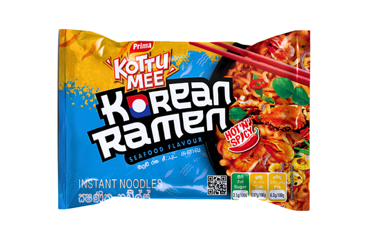 KOTTU MEE KOREAN RAMEN  SEAFOOD FLAVOUR 116G
