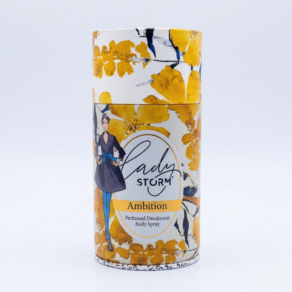 LADY STORM PERFUMED DEODORANT BODY SPRAY 250ML