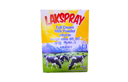 LAKSPRAY FULL CREAM MILK POWDER 1KG