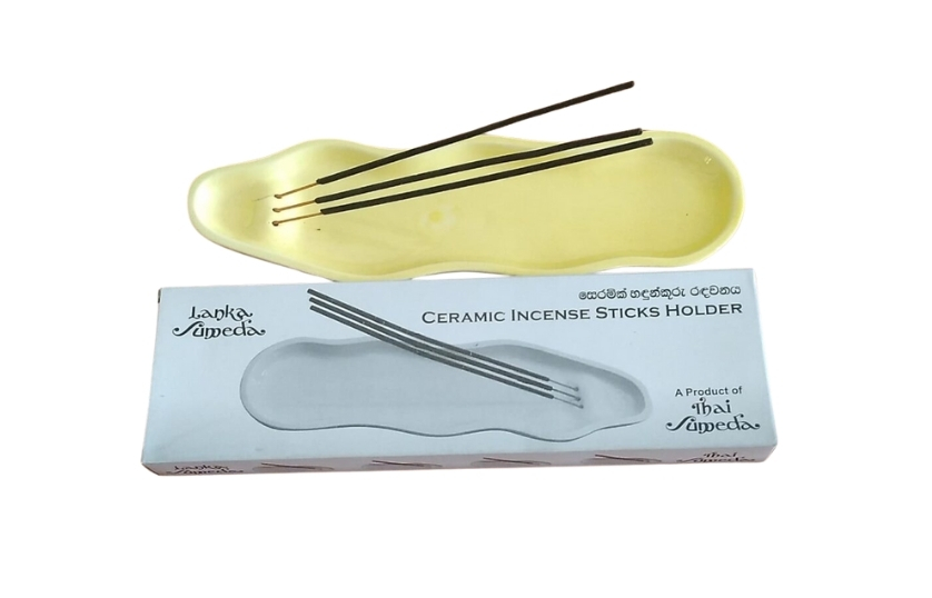 LANKA SUMEDA CERAMIC INCENSE STICKS HOLDER 