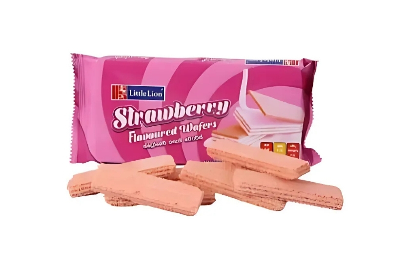 LITTLE LIAN STRAWBERRY WAFERS 90G