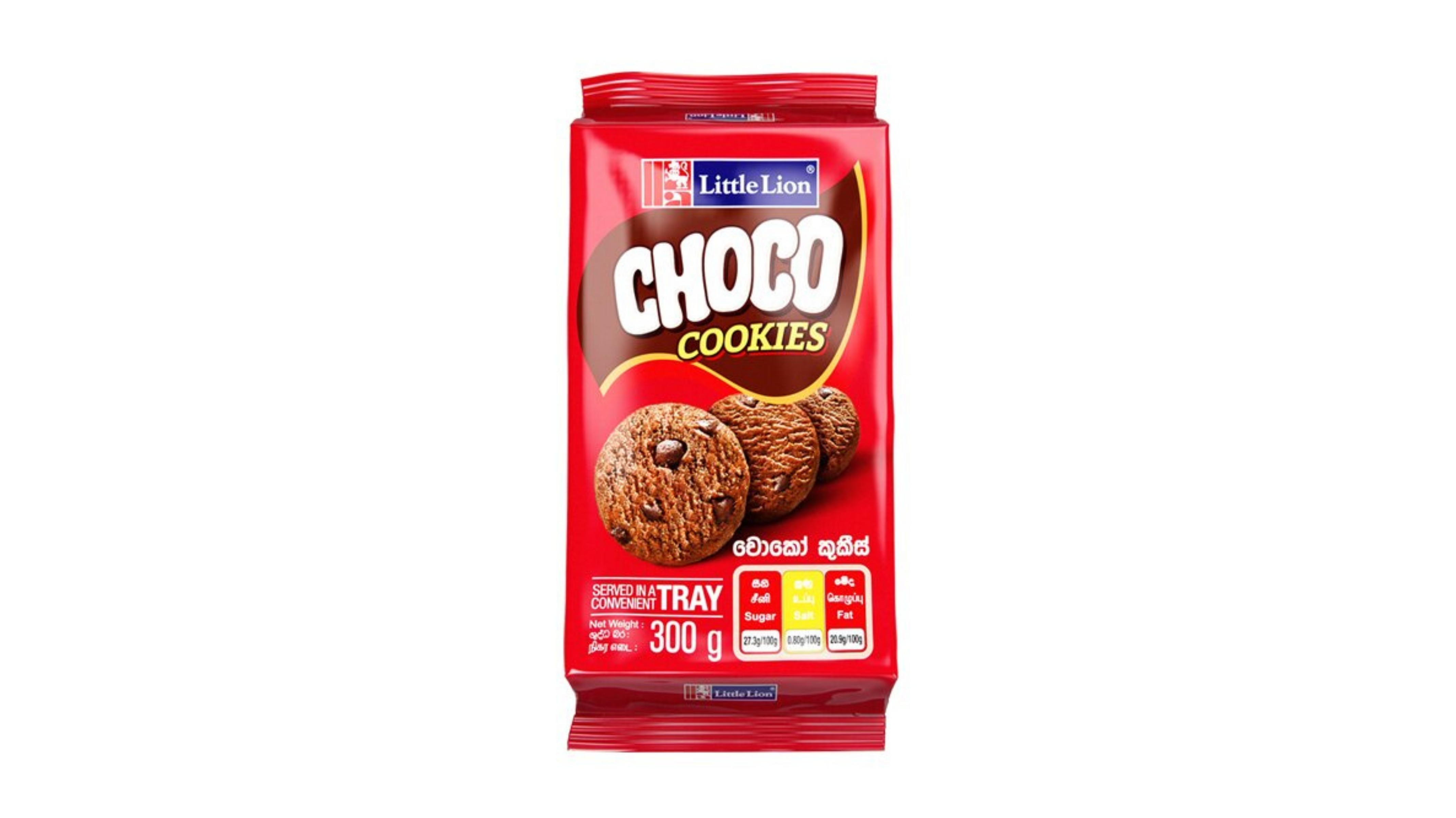 LITTLE LIONE CHOCO COOKIES 300G