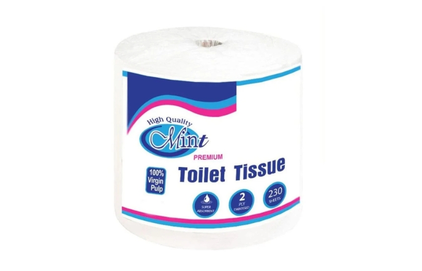 LOVELY 2 PLY WHITE TOILET TISSUE 