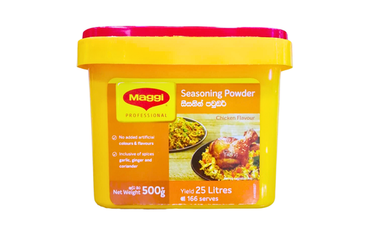 MAGGI SEASONING POWDER CHICKEN FLAVOUR POUCH 500G