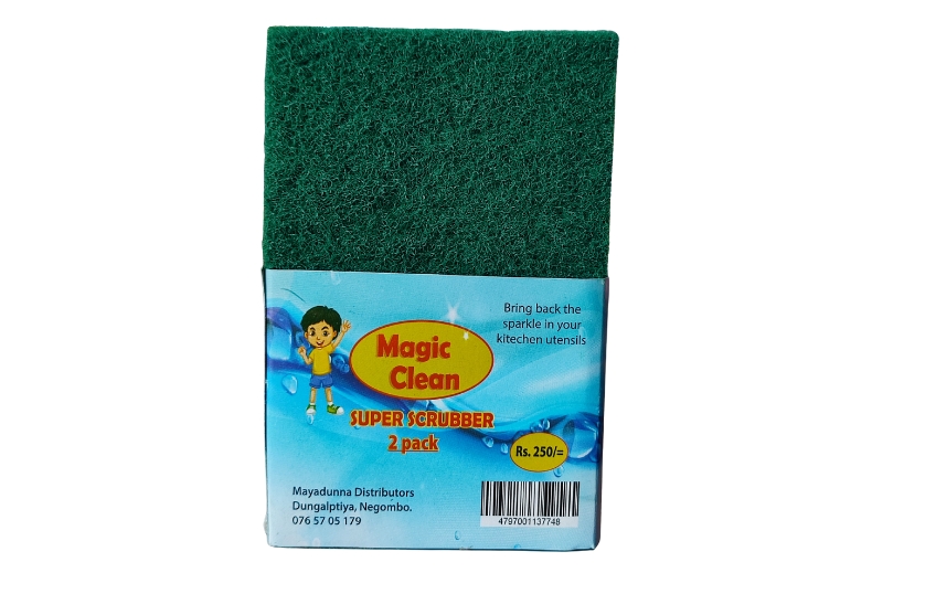 MAGIC CLEAN SUPER SRUBBER 2 PACK