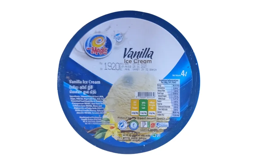 MAGIC VANILLA ICE CREAM 4LTR