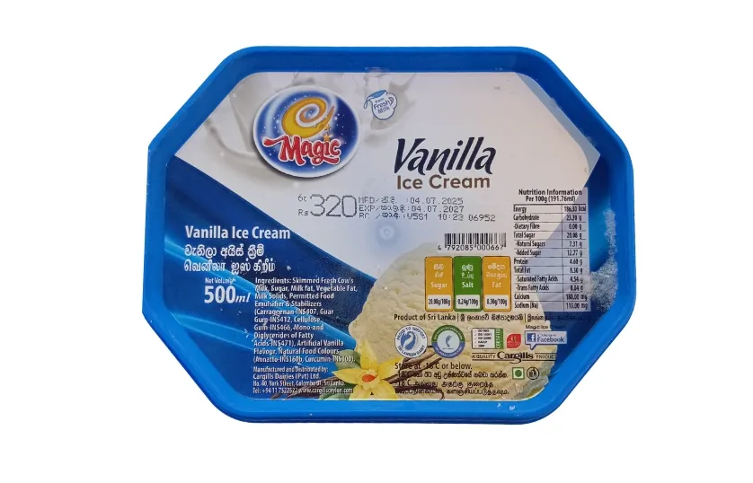 MAGIC VANILLA ICE CREAM 500ML