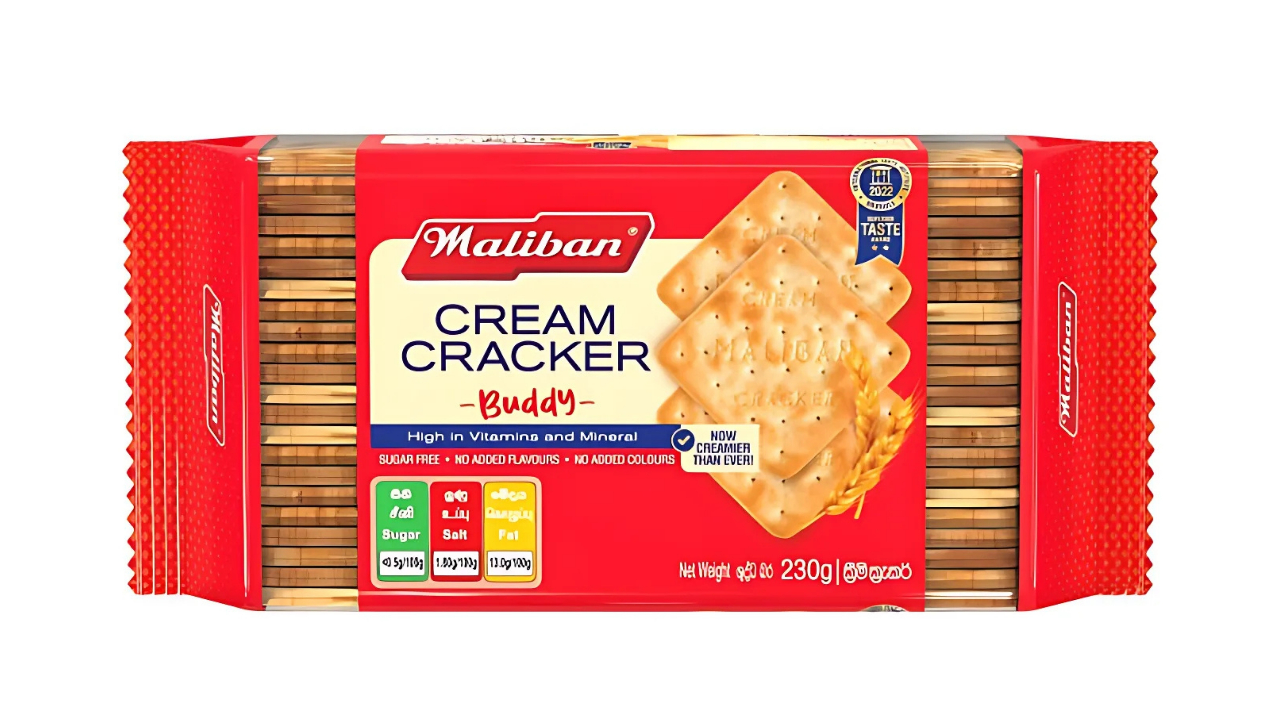 MALIBAN CREAM CRACKER 230G