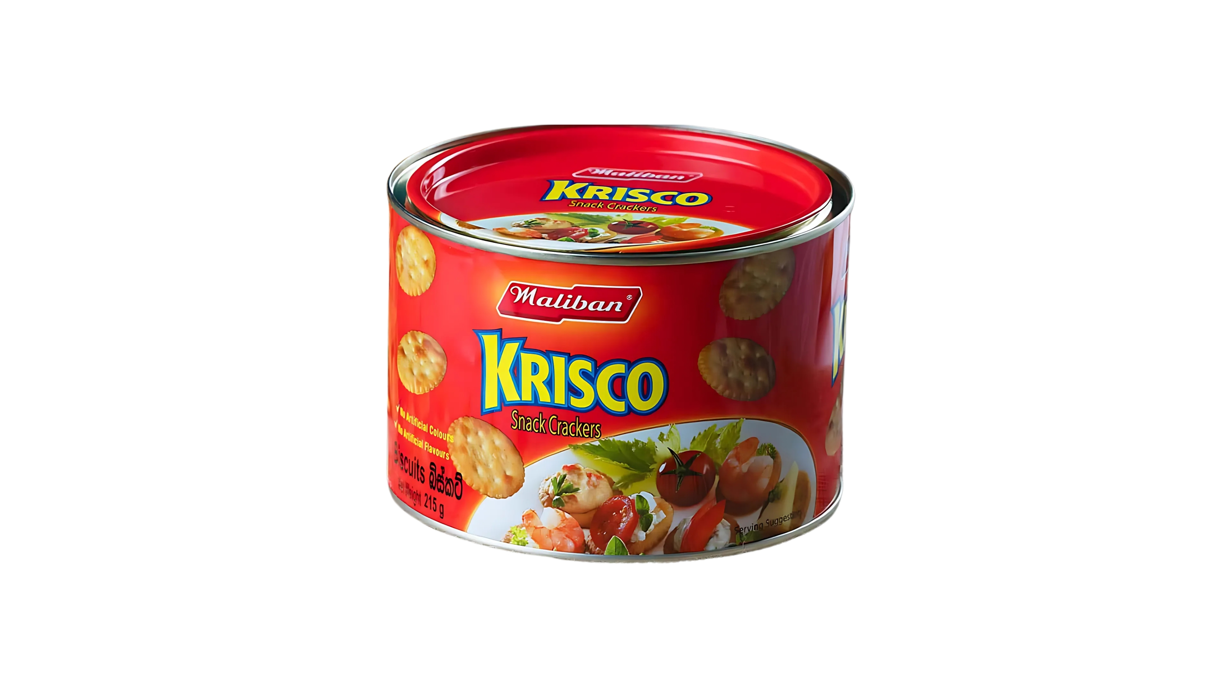 MALIBAN KRISCO BISCUITS (TIN) 215G
