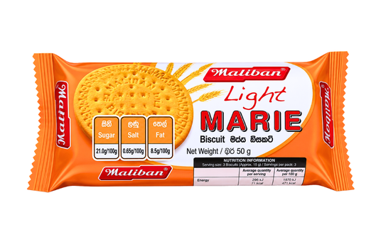 MALIBAN LIGHT MARIE 50G