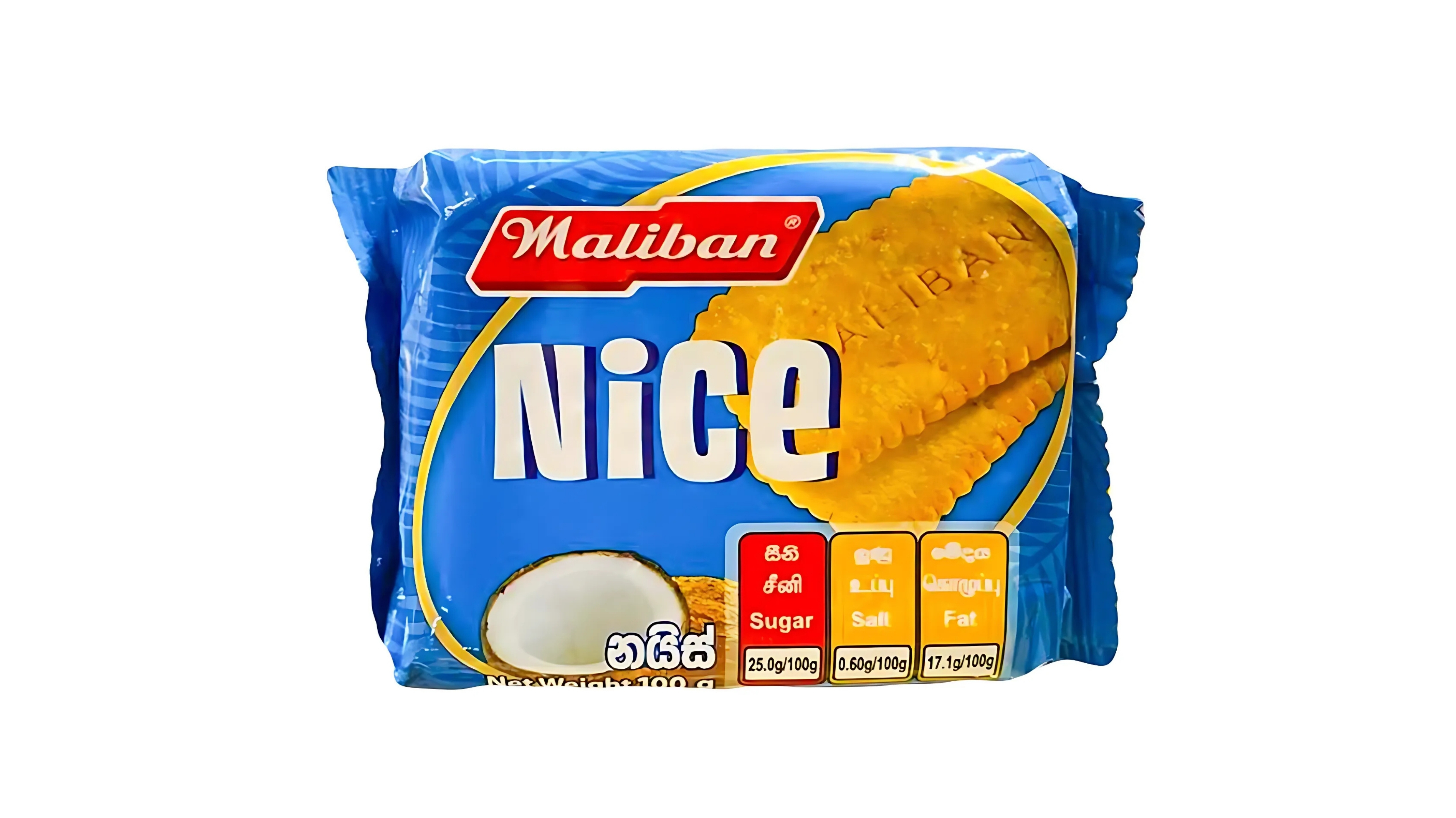 MALIBAN NICE BISCUTE 100G