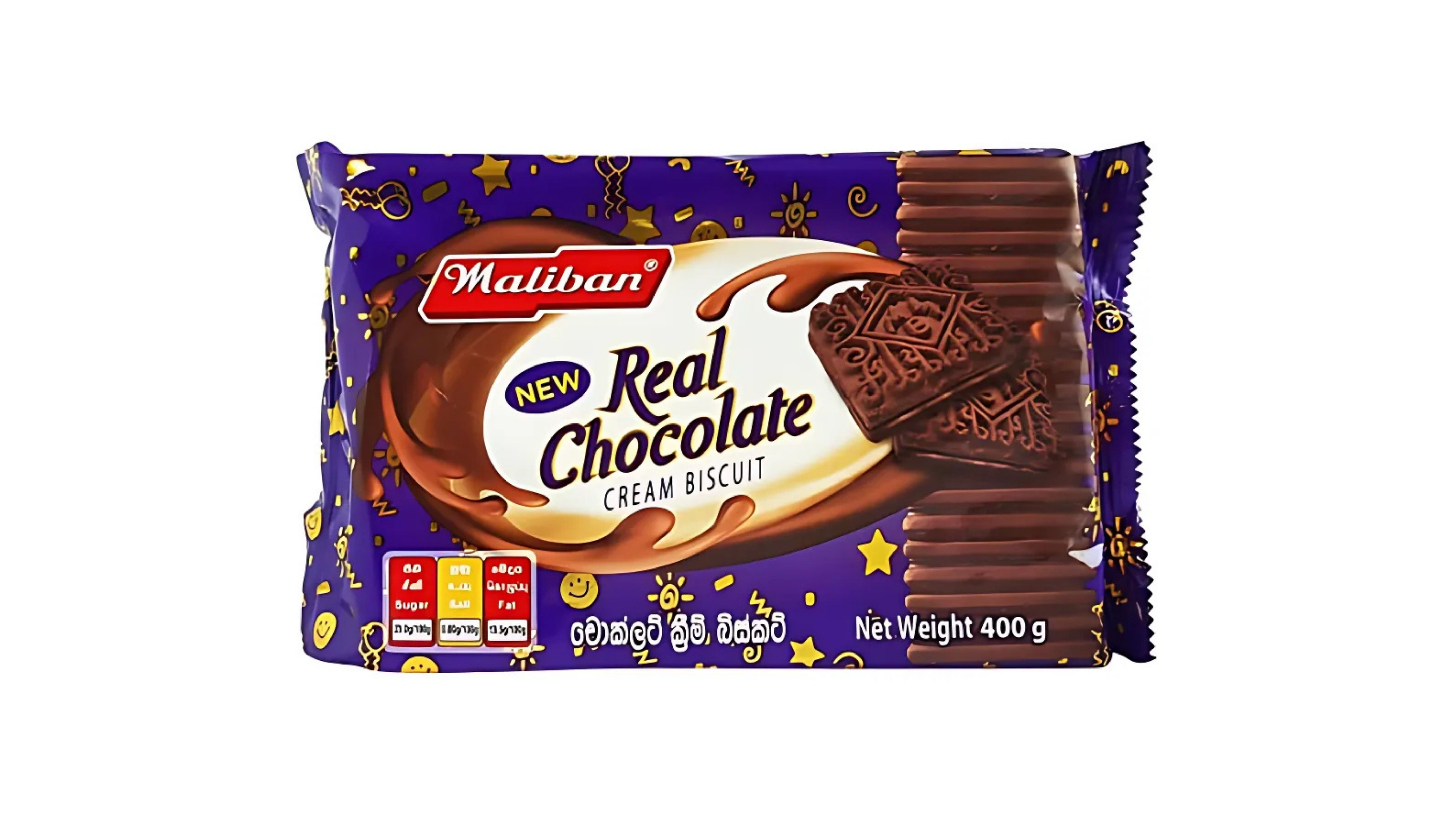 MALIBAN REAL CHOCOLATE 400G