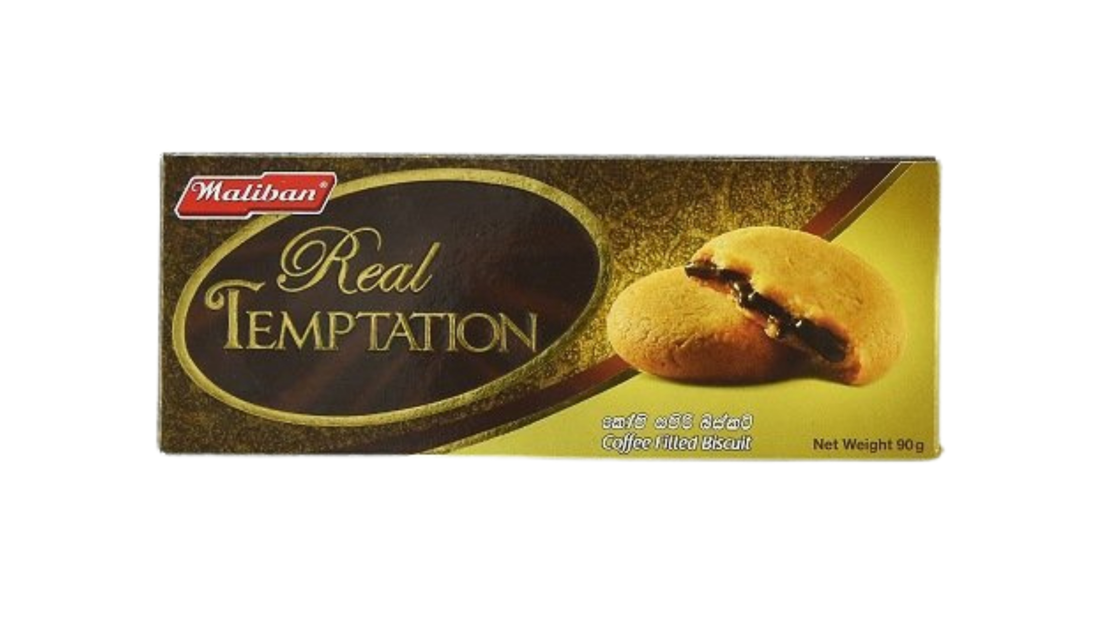 MALIBAN REAL TEMPTATION COFFEE BISCUITS 90G