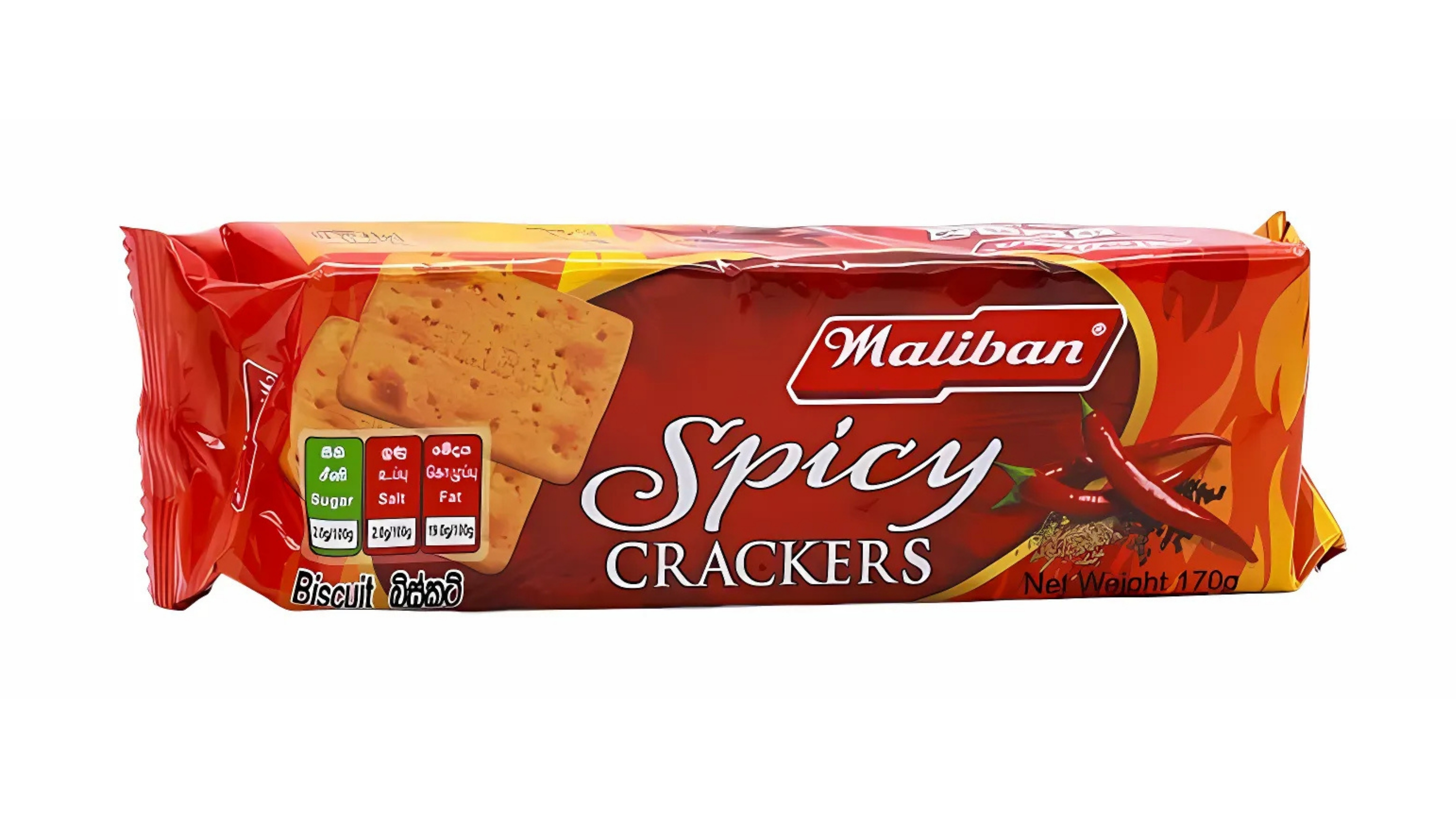 MALIBAN SPICY CREACKER 170G