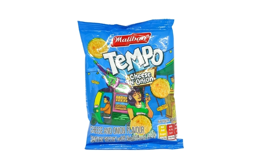 MALIBAN TEMPO CHEESE AND ONION 45G
