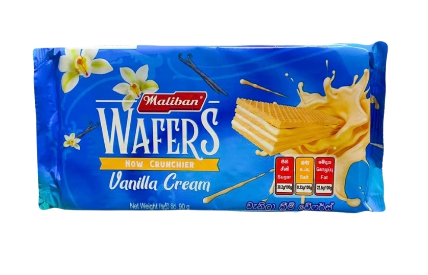 MALIBAN WAFERS VANILLA CREAM 400G