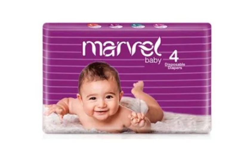 MARVEL BABY DIAPER PANTS (L) 4PCS