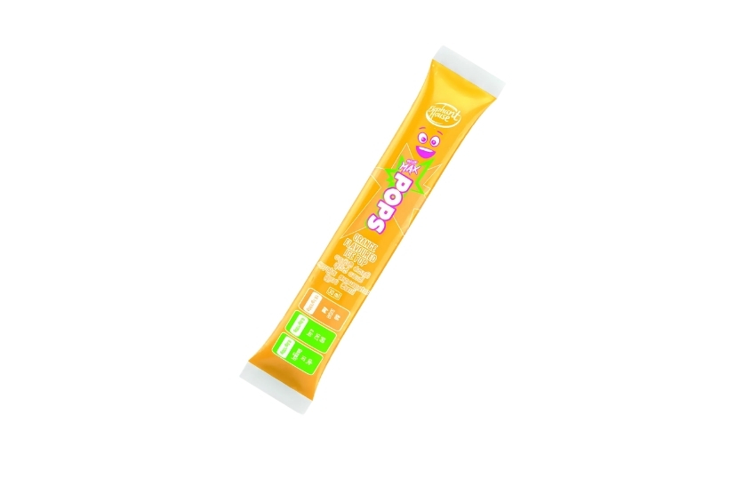 MAX POPS ORANGE FLAVOURED ICE POP STICK