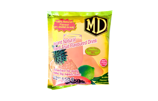 MD INSTANT NATURAL MIXED FRUIT FLAVOURED DRINK 150G