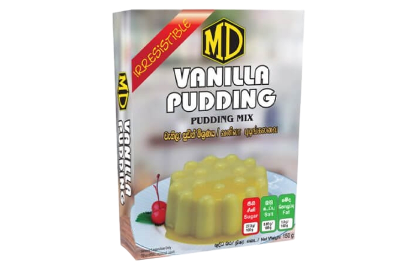MD VANILLA PUDDING MIX 150G