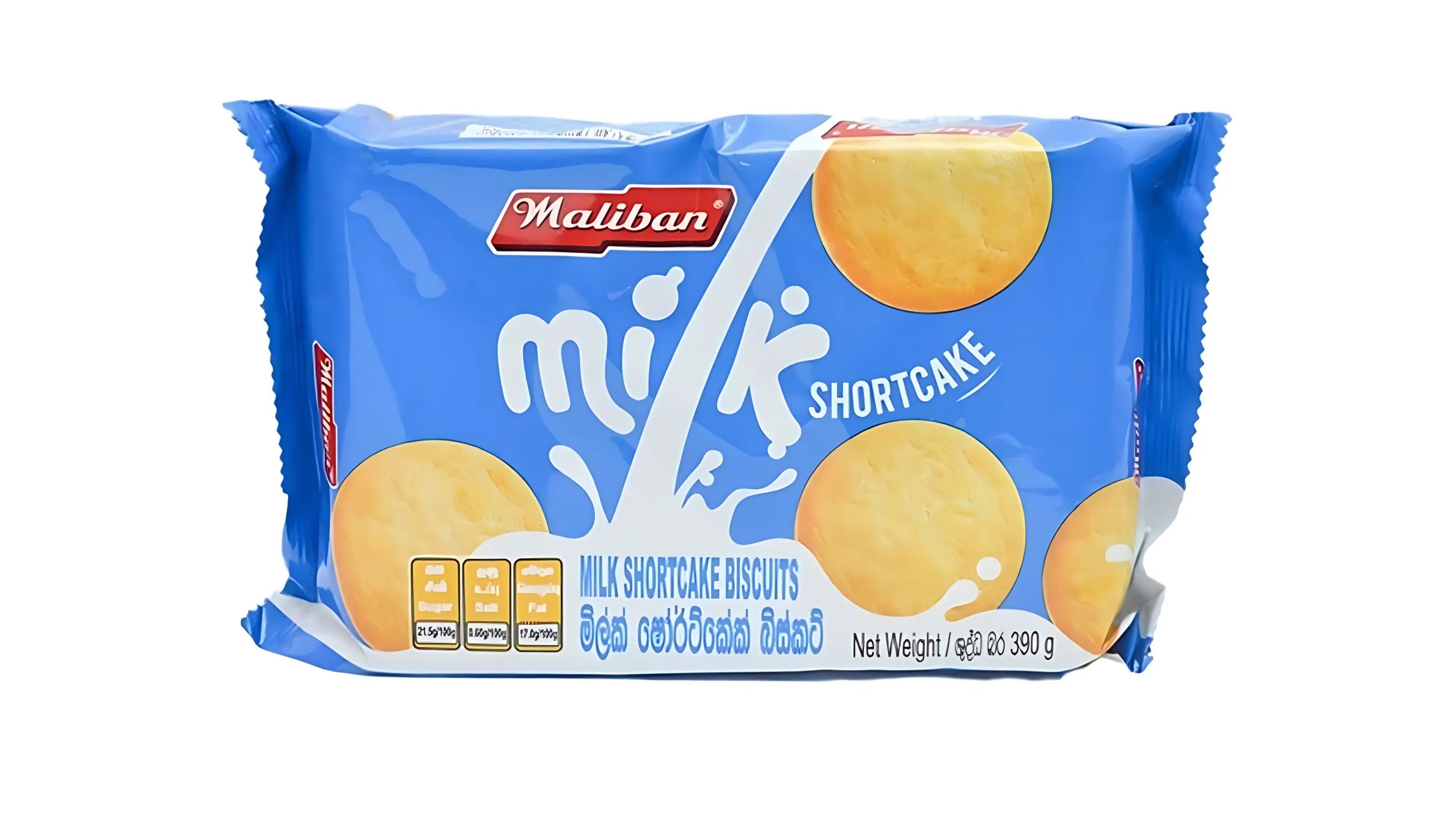 MILK SHORTCAKE BISCUITS 390G