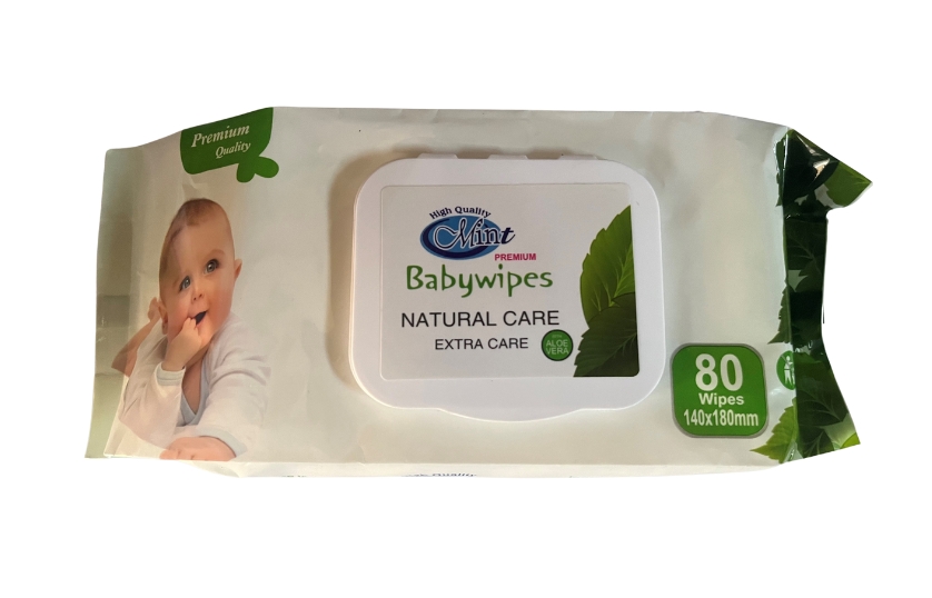 MINT BABY WIPES 80 WIPES