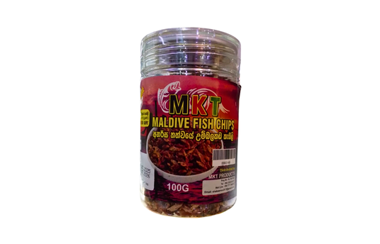 MKT MALDIVE FISH CHIPS 100G