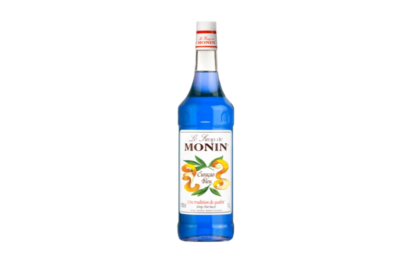 MONIN BLUE CURACAO SYRUP 1L