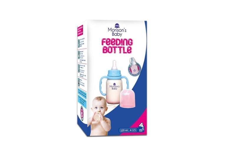 MORISON BABY FEEDING BOTTLE 120ML PINK