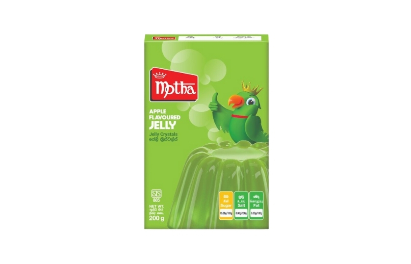 MOTHA APPLE FLAVOURED JELLY 200G