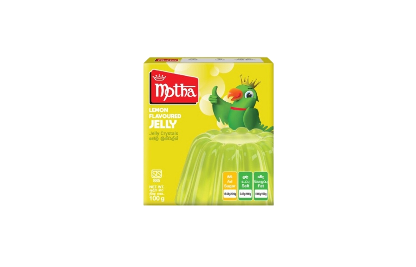 MOTHA LEMON FLAVOURED JELLY 100G