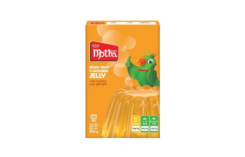 MOTHA MIXED FRUIT FLAVOURED JELLY 200G