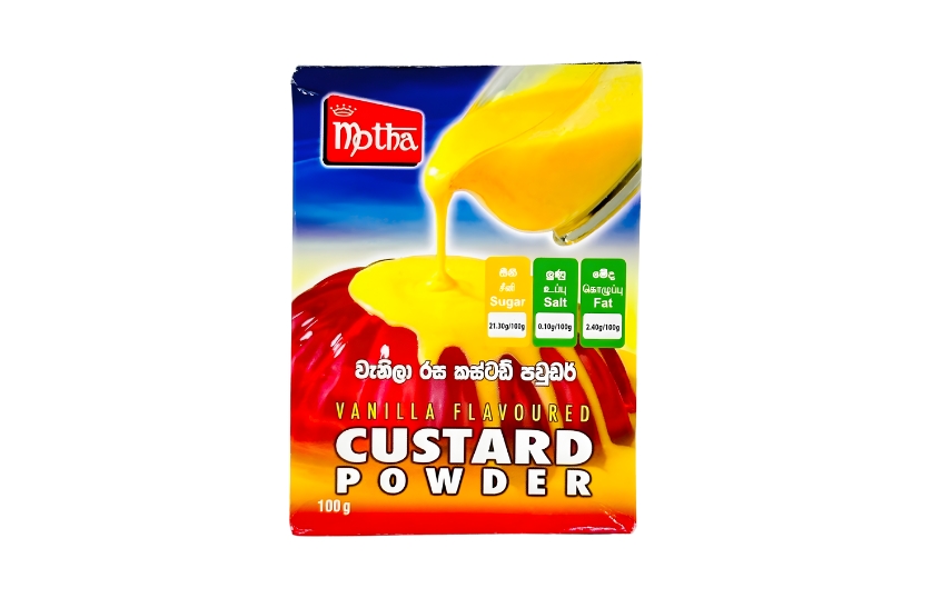 MOTHA VANILA FLAVOURED CUSTARD POWDER 100G