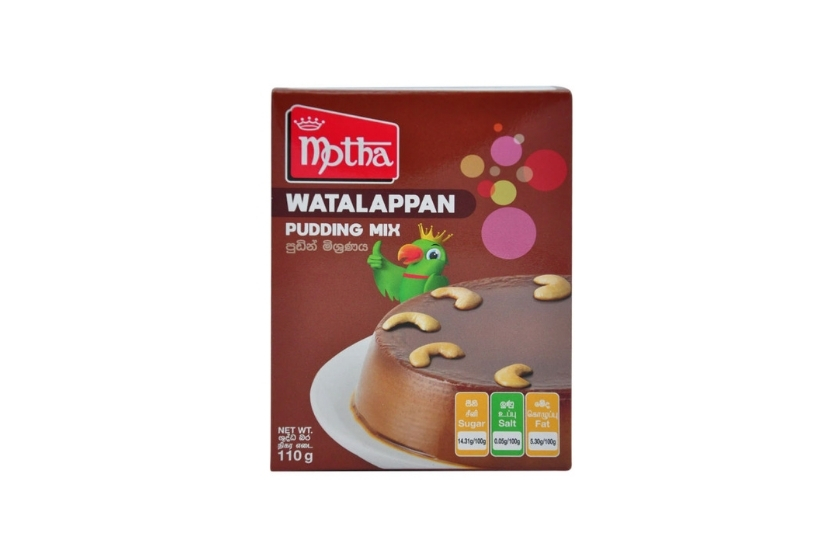 MOTHA WATTALAPPAN PUDDING MIX 110G