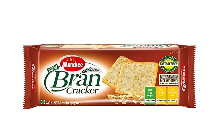 MUNCHEE BRAN CRACKER BISCUITS 240G