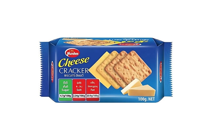 MUNCHEE CHEESE CRACKER 100G