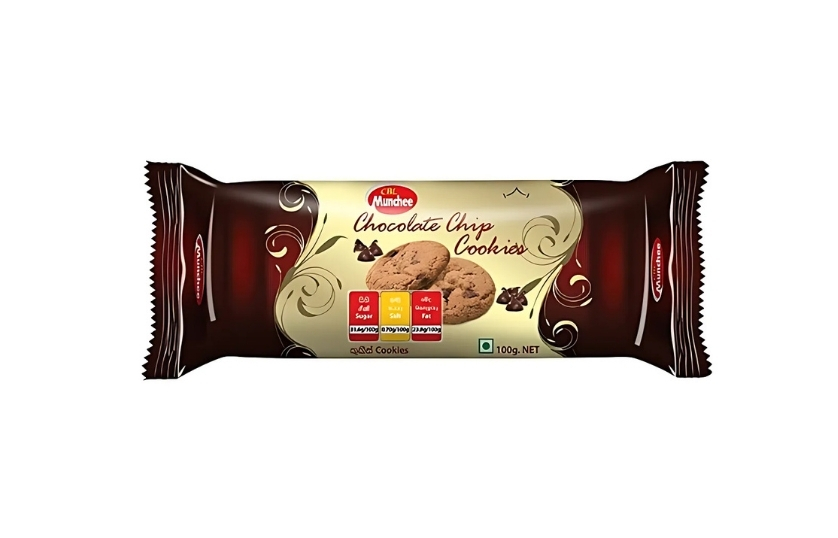 MUNCHEE CHOCOLATE CHIP COOKIES BISCUITS 100G