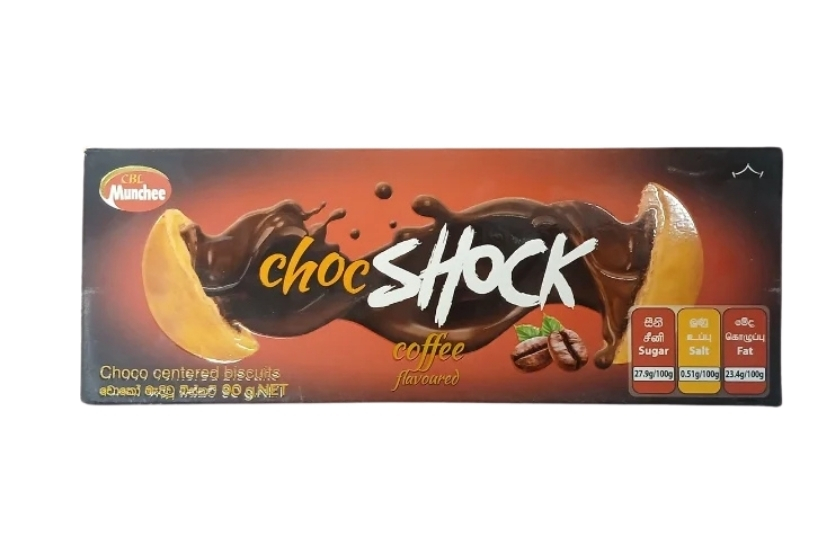 MUNCHEE CHOC SHOCK COFFEE FLAVOURED 90G