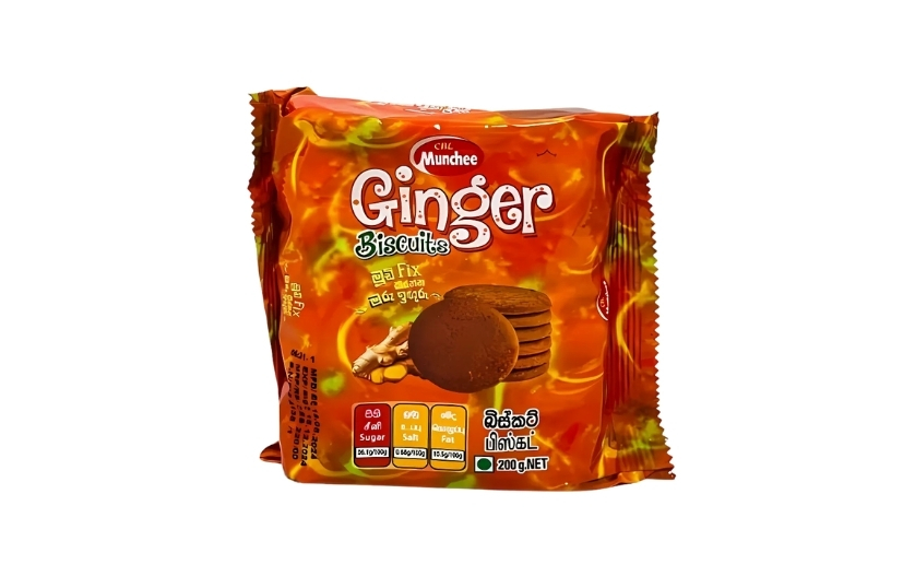 MUNCHEE GINGER BISCUITS 200G