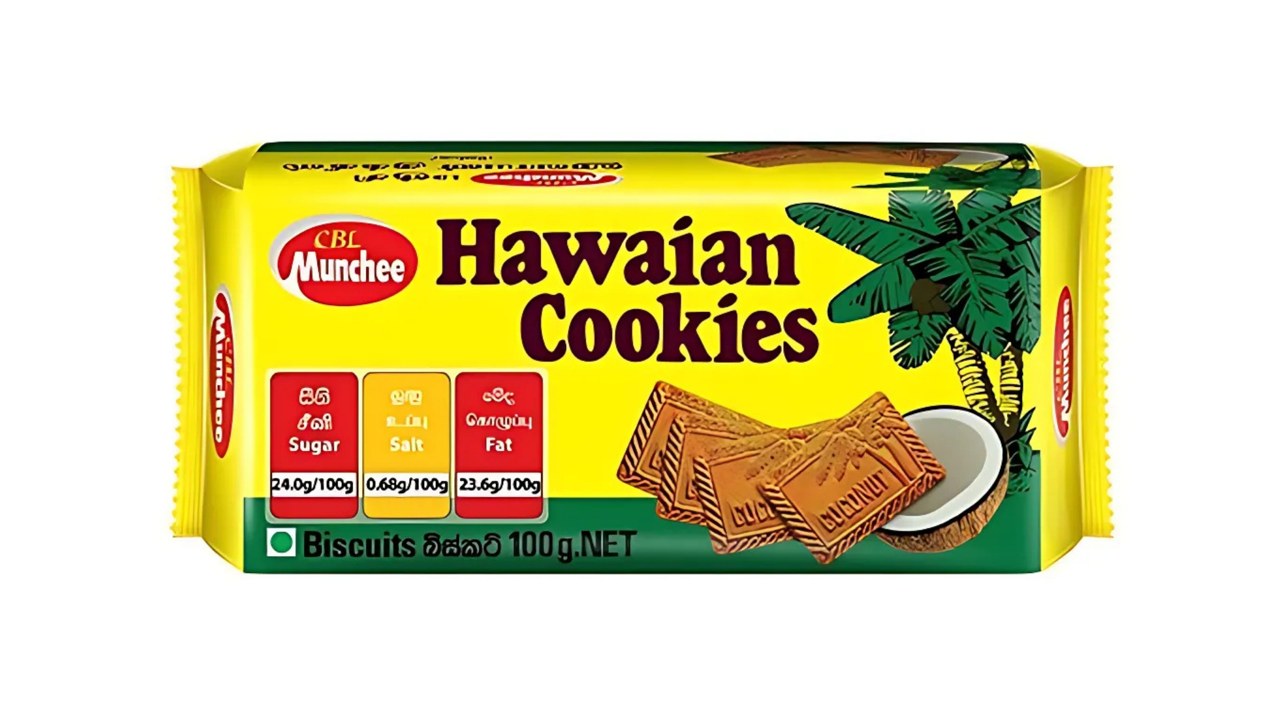 MUNCHEE HAWAIAN COOKIES 100G