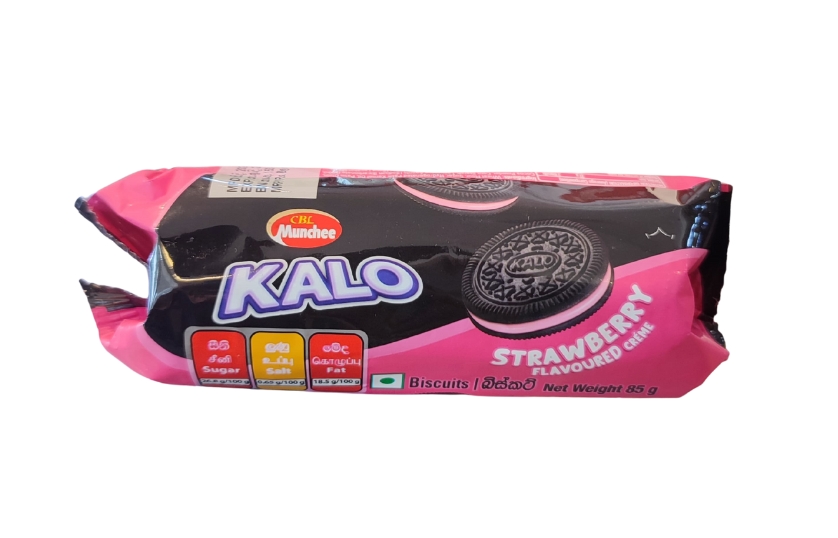 MUNCHEE KALO STRAWBERRY FLAVOURED CREME 85G