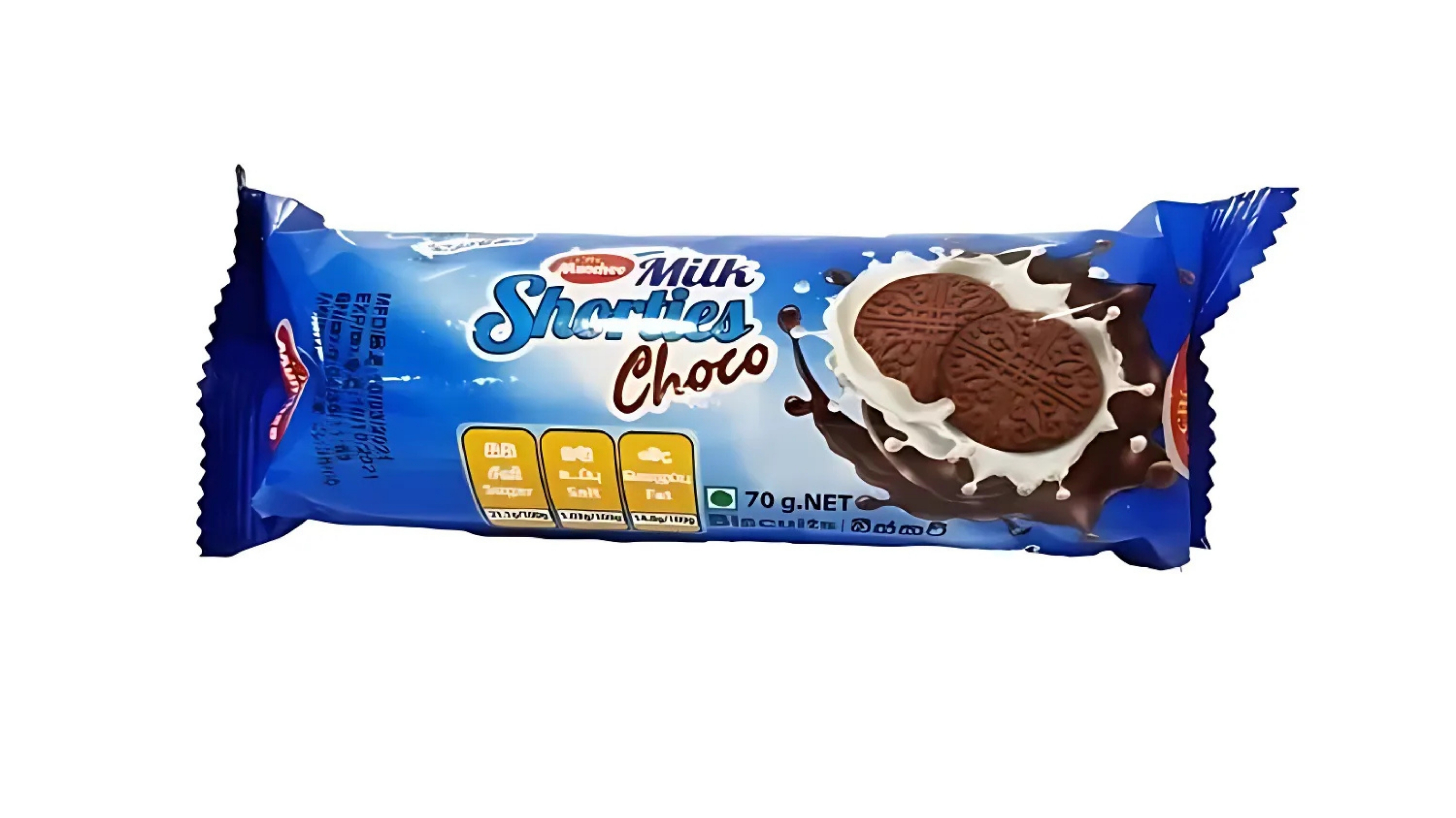 MUNCHEE MILK SHORTIES CHOCO 70 G