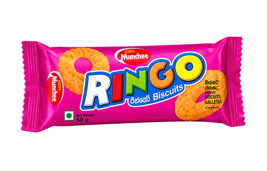 MUNCHEE RINGO BISCUIT 50G