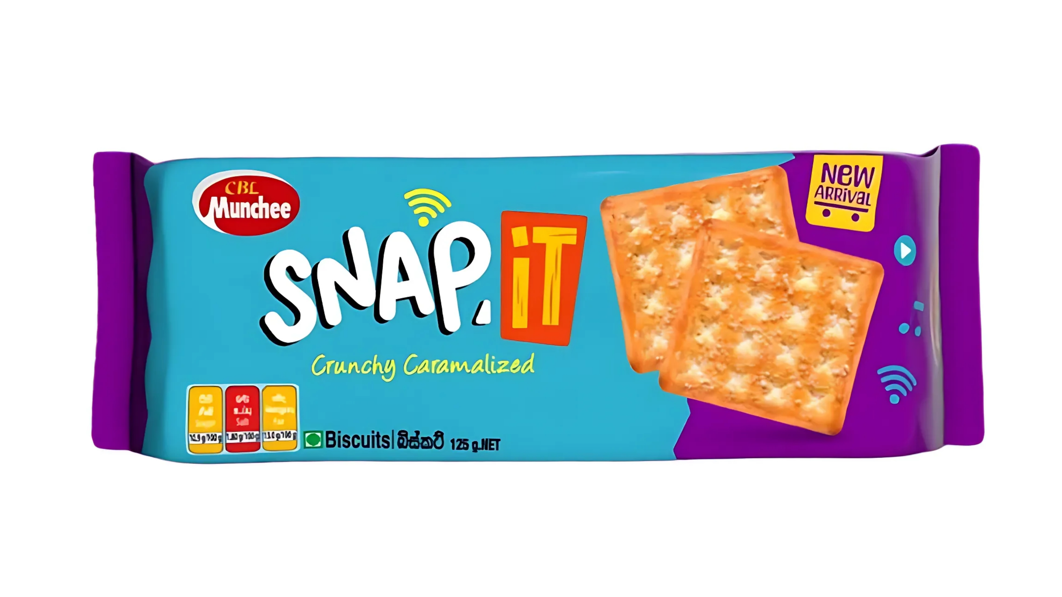 MUNCHEE SNAP.IT CRUNCHY CARAMALIZED 125G