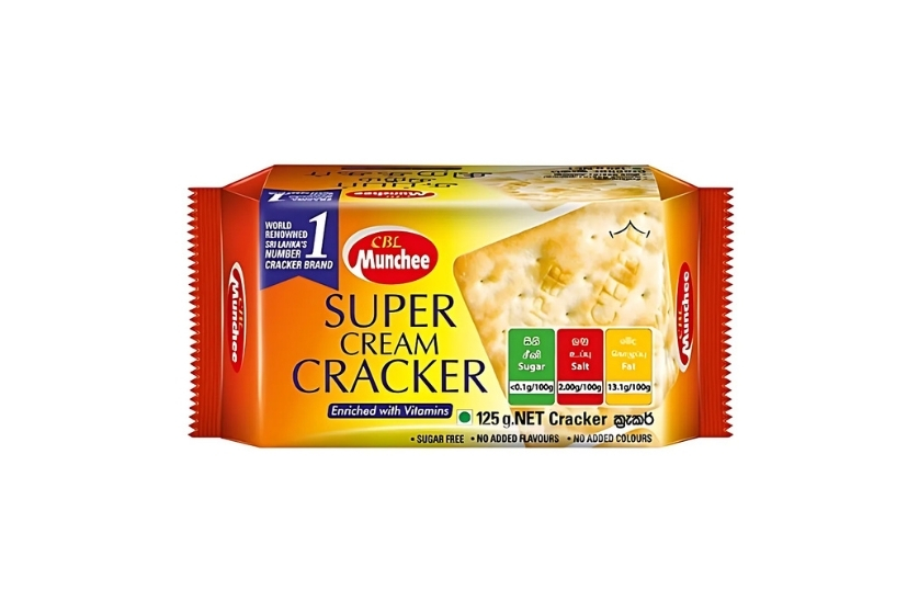MUNCHEE SUPER CREAM CRACKER 125G