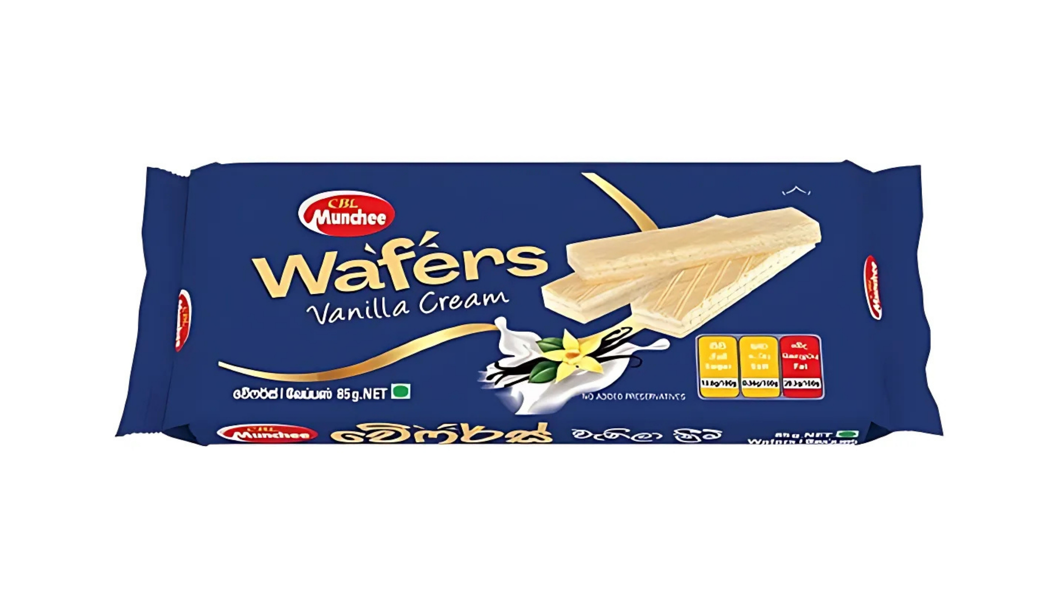 MUNCHEE VANILLA CREAM WAFERS 85G