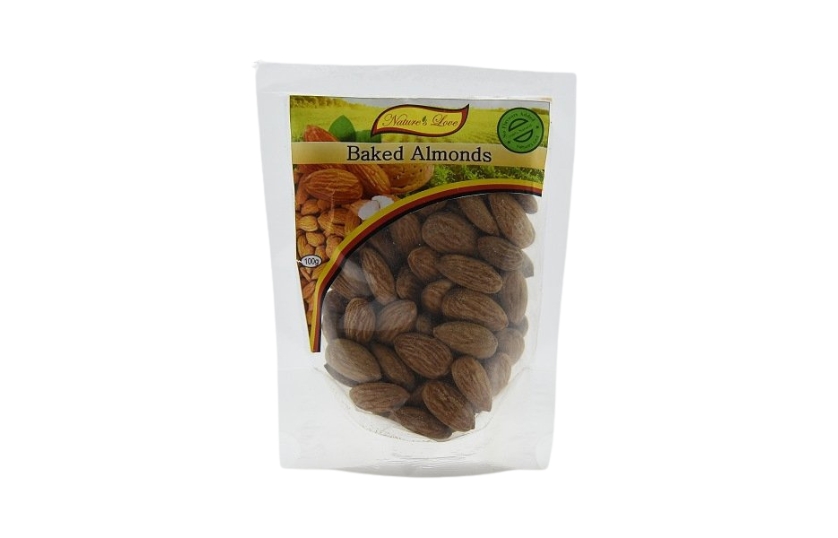 NATURES LOVE BAKED CALIFORNIAN  ALMOND100G