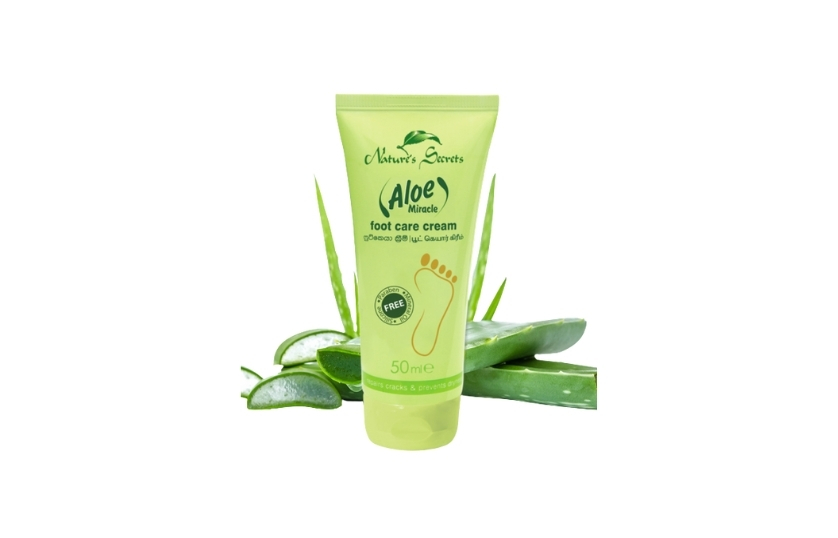 NATURE'S SECRETS ALOE MIRACLE FOOT CARE CREAM 50ML
